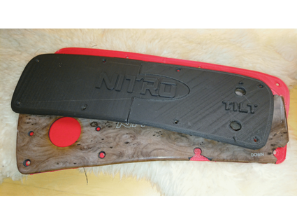 dashboard plate fuzzoxide 3d print model - Mito3D