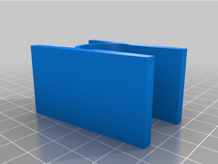 clip thick materials kajashey 3d print model - Mito3D