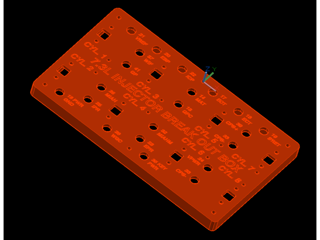 73l motor sensor injetor pausa caixa sinned6915 3D print model - Mito3D