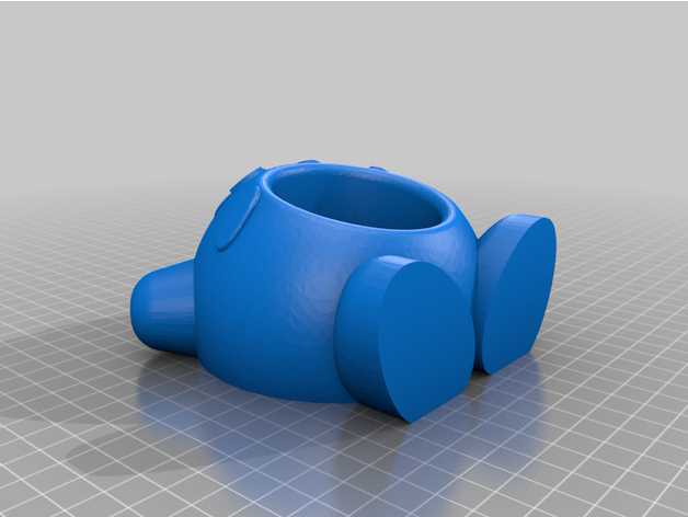 kirby 60mm abgelehnte Oma 3D print model - Mito3D