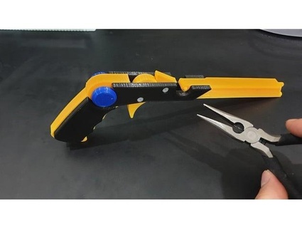 3gear rubber band gun howto 3d print model - Mito3D
