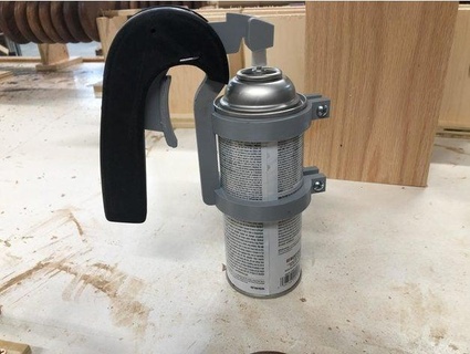 spray handle naildrv 3d print model - Mito3D