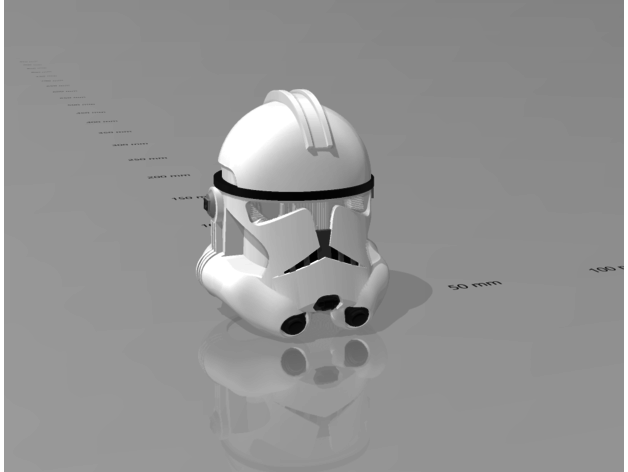 Estágio 2 clone capacete réplicas 3D print model - Mito3D