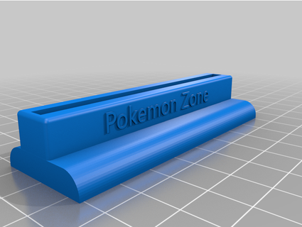 pokemon card toploader stand law3  3d print model - Mito3D