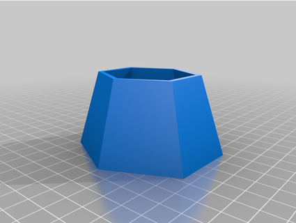 hexagon planter 3 size kmltbtozgl 3d print model - Mito3D