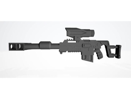 vettore fucile z0r4n 3d print model - Mito3D