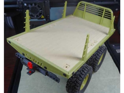 wpl fayee sijat trailer flatbed 210 3d print model - Mito3D