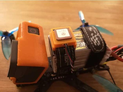 bn 220 GPS Modul Batterie Gurt montieren tpu 3d print model - Mito3D