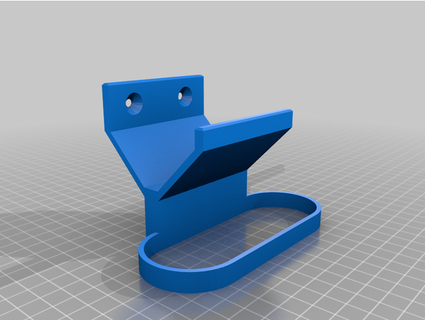 roomba dock holder - baseboard riser robotgeek 3d print model - Mito3D
