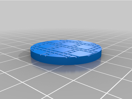 estampado Roca miniatura bases 4 tamaños rekkinssimplestuff 3d print model - Mito3D