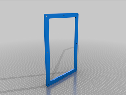 enclosure porthole frame deathxbyxtaxes 3d print model - Mito3D