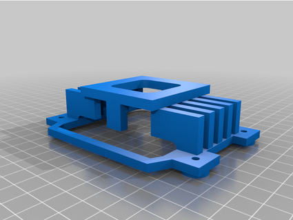 amd Zentralprozessor Wasser Block montieren Noah Dinge 3d print model - Mito3D