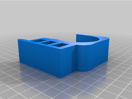 dyson airwrap parete montare montybanks 3d print model - Mito3D