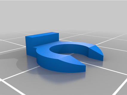 pinça bmg extrusora lanfust 3d print model - Mito3D