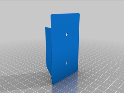 led-remote holder mathias w 3d print model - Mito3D