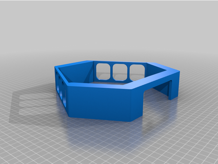 micro delta cooling basement dgeral 3d print model - Mito3D