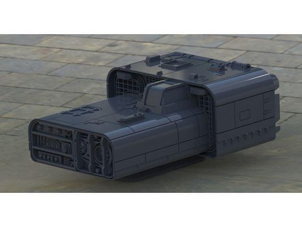 a4b truckspeeder star wars movie ho 1 100 scale fine engineer 3d print model - Mito3D