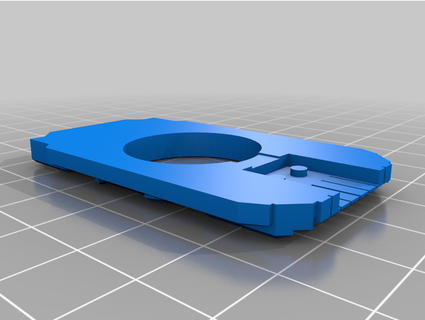 halo cortana chip - neopixel usb remix thatdecade 3d print model - Mito3D
