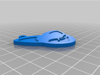 skzoo foxlny Schlüsselring mdwaekki 3d print model - Mito3D