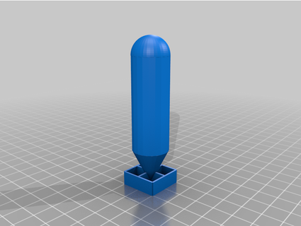 semplice bomba atomica sporco mago 3d print model - Mito3D