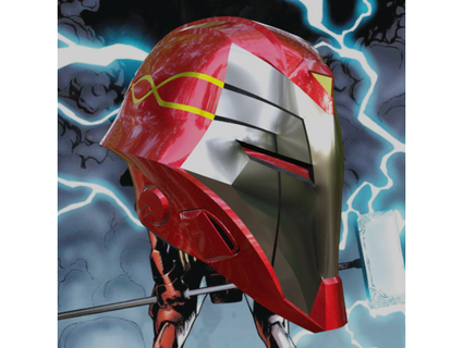 iron hammer inspirado capacete Budwin 3d print model - Mito3D