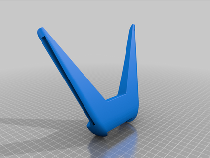 soporte auricular con led pilotorc 3d print model - Mito3D