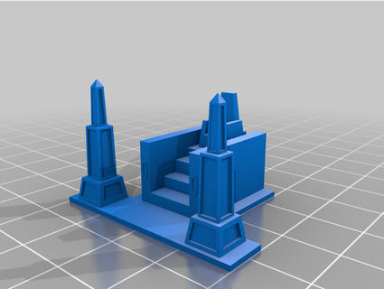 throne room dungeons dragons egypt harriman101 3d print model - Mito3D