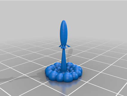 junk rocket grubby magician 3d print model - Mito3D