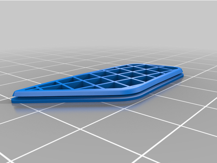 team corally python body air intake mesh rivado 3d print model - Mito3D