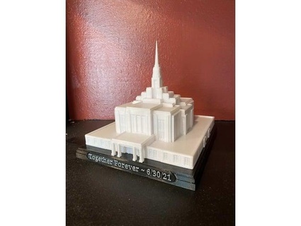 ogden Utah Tempel Jenscolt 3d print model - Mito3D