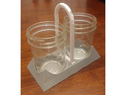 small mason jar holder handle srblc 3d print model - Mito3D