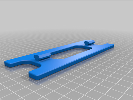 Led şerit Kulp destek piroken 3d print model - Mito3D