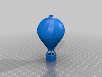 hot air balloon leecunnington 3d print model - Mito3D
