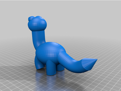 Basteln dinosaurier Dirksbastelbude 3d print model - Mito3D