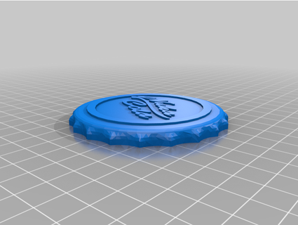 nuka cola coaster - solid gurnarok 3d print model - Mito3D