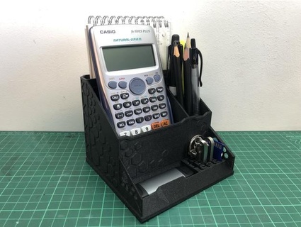 hex escrivaninha organizador ryan1705 3d print model - Mito3D