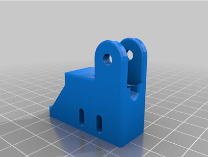 compact palier filament guider ender 3 v2 adam3654 3d print model - Mito3D