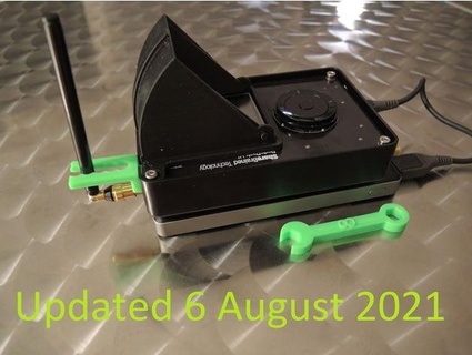 hackrf portapack h1 antenna stabilizzatore thinger13 3d print model - Mito3D