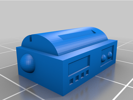 futurista retro impressora jogos guerra koongfoo 3d print model - Mito3D