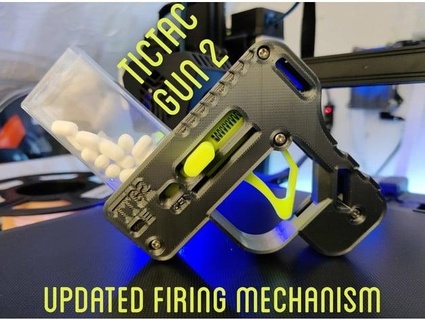 Tictac Gewehr 2 ttg2 einfach 3d print model - Mito3D