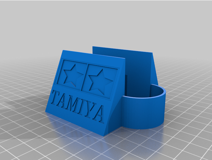 tamiya red tool kit holder spike-100 3d print model - Mito3D