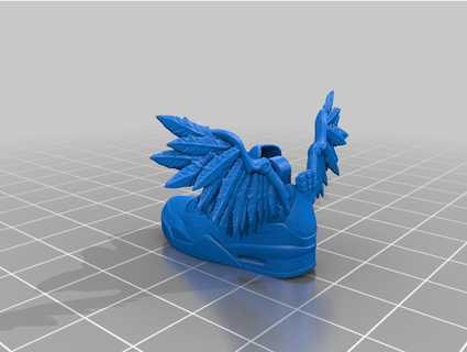 mouche Jordan shexxx 3d print model - Mito3D