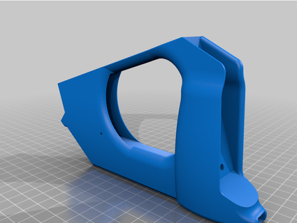 lynx angled talon magwell grip tacticool guard o0maiker0o 3d print model - Mito3D