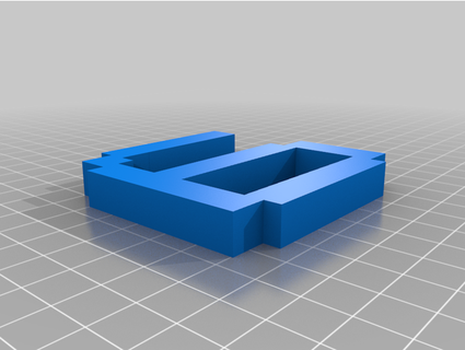 basic 3d numbers pixelated harrylwy89 3d print model - Mito3D