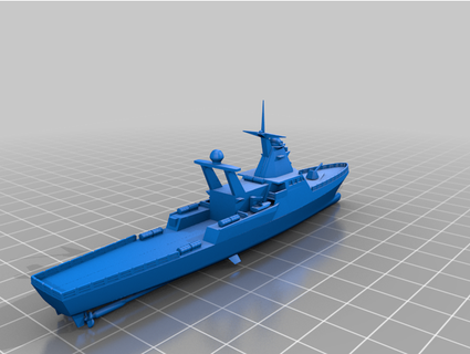 project 22160 patrol ship 1 75 chrissdalash 3d print model - Mito3D