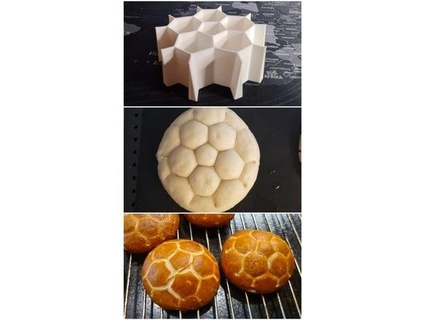Futbol ekmek kesici laugensemmerlausstechwerkzeug Viktor von vadesi dolmuş 3d print model - Mito3D