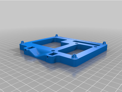 monoprice delta pro duet 3 mini 5+ adapter theinappropriatemaker 3d print model - Mito3D