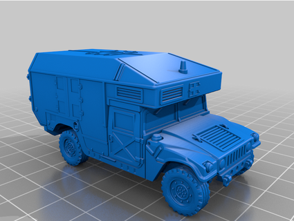 fareyle üzerine gelme ambulans krissdalash 3d print model - Mito3D