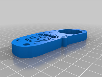 turşu rick şişe açıcı anahtarlık öğrenmek 3d print model - Mito3D