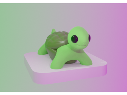 trevor turtle xx sushicat 3d print model - Mito3D